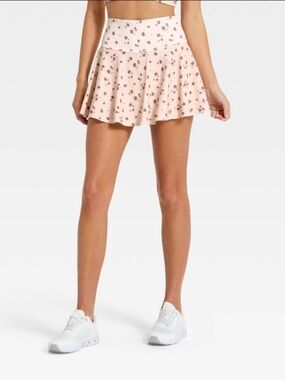 Women's Knit Flowy Skort - JoyLab™ Cream
Floral - L